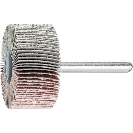 Pferd 1-1/2" x 1" Mounted Flap Wheel - 1/4" Shank - Aluminum Oxide - 240 Grit 45236